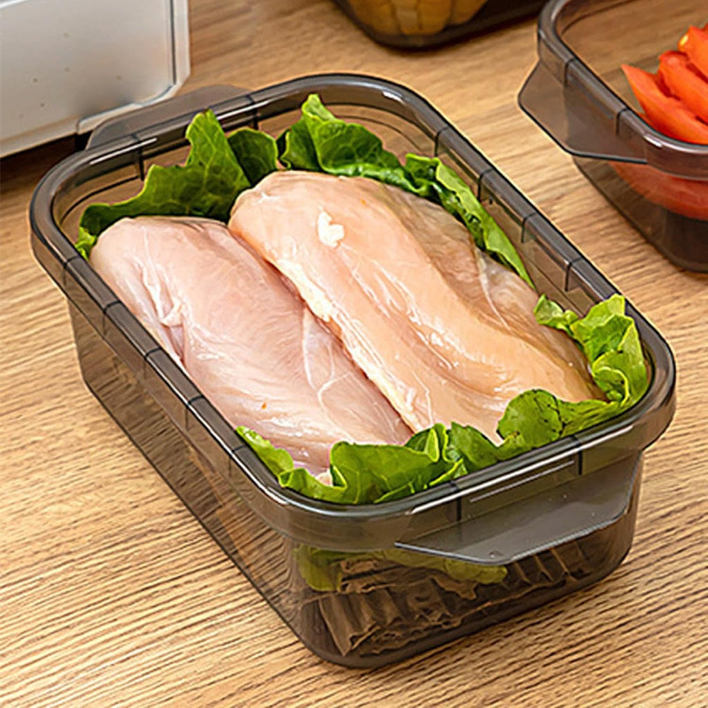 Plastic Fridge Container - 1100 ml